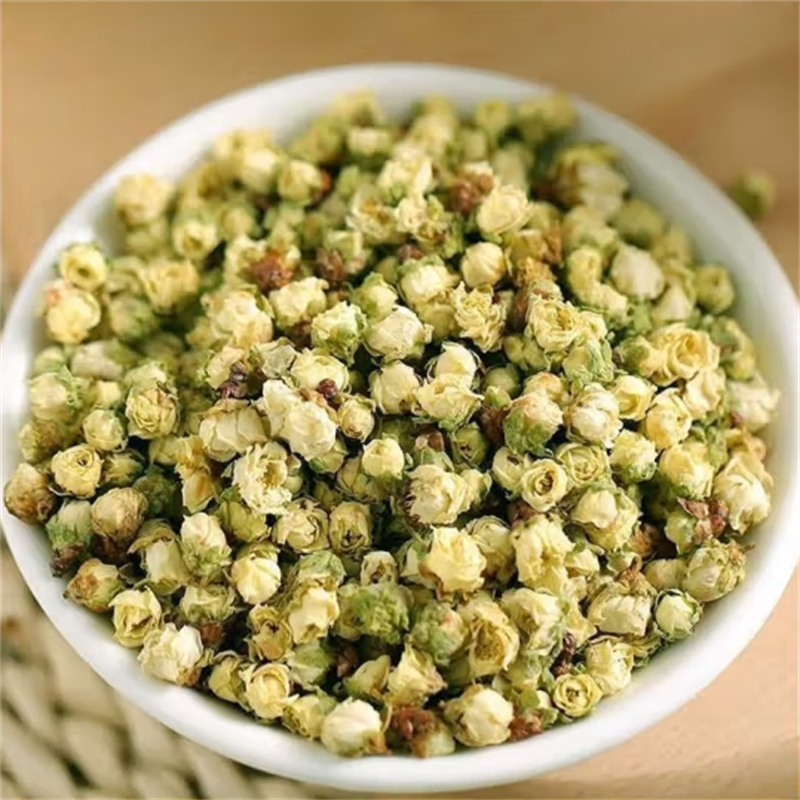 甄选绿萼梅茶100克正品白梅花玫瑰花干茶泡水喝绿鄂梅鳄官方店煮水泡茶高清大图