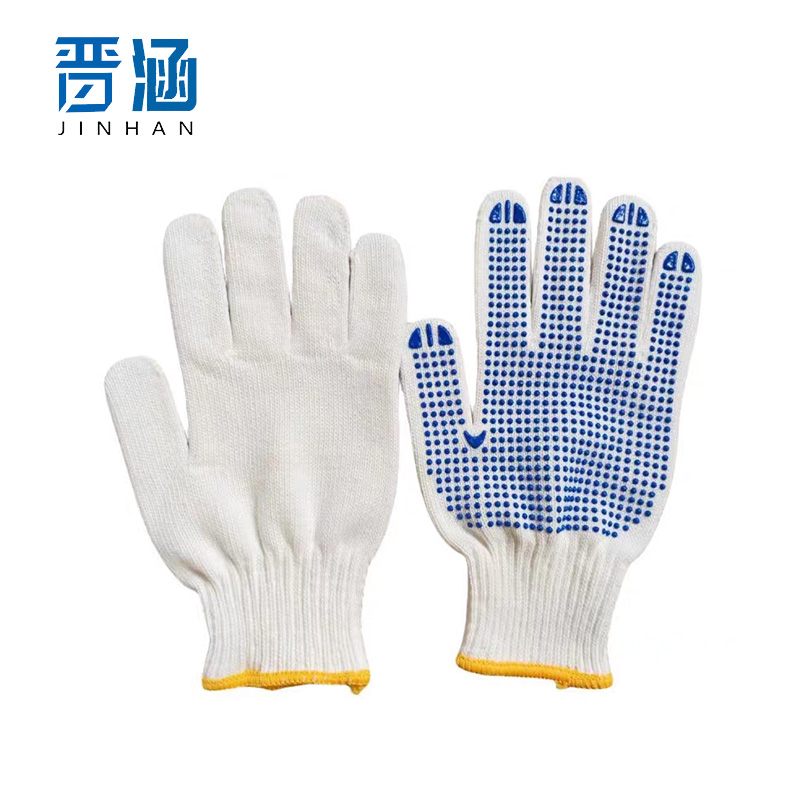 晋涵点胶手套 蓝色-均码 双高清大图