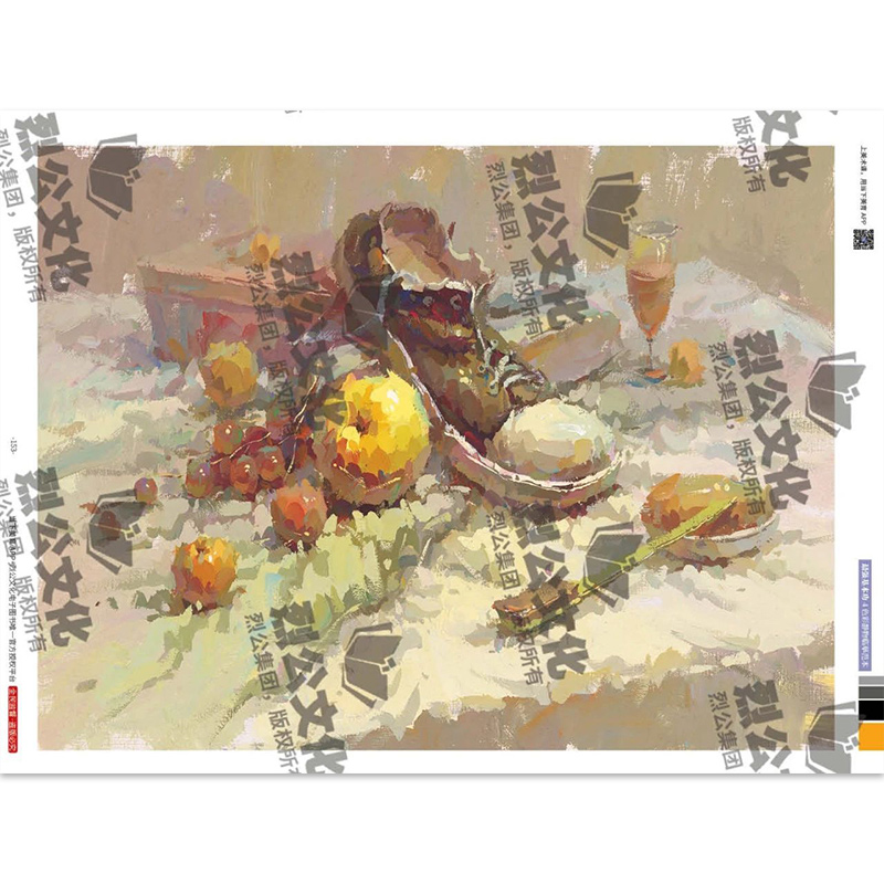 最强基本功4色彩静物临摹范本 [正版]强基本功4色彩静物临摹范本 2024烈公文化冯大腾高清大图