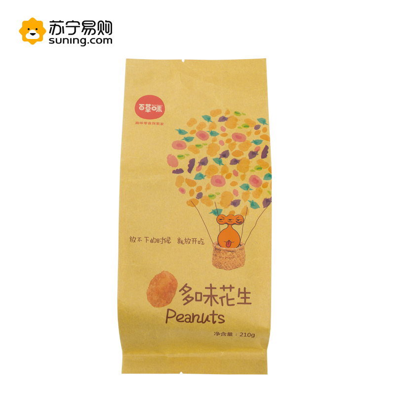 名物 百草味 合家欢坚果礼盒A