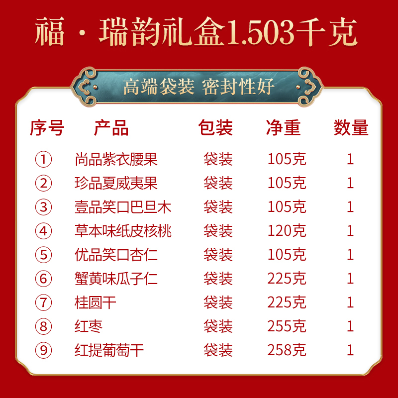 姚生记 悦·欢聚礼盒1.503千克