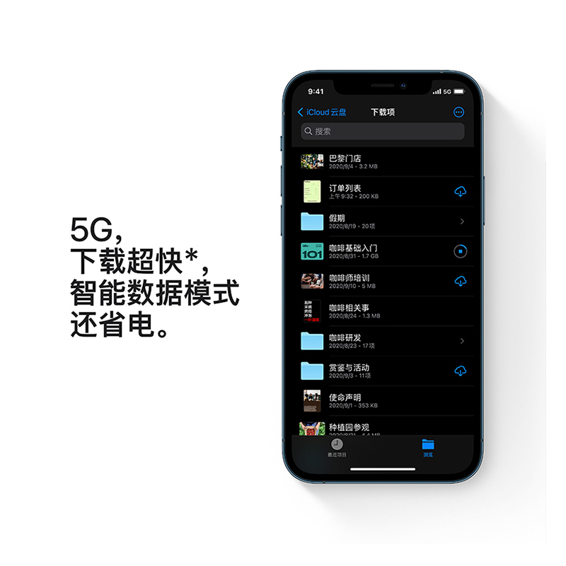 Apple iPhone 12 Pro 256G 海蓝色 移动联通电信5G全网通手机 拍照摄影游戏全面屏智能旗舰手机