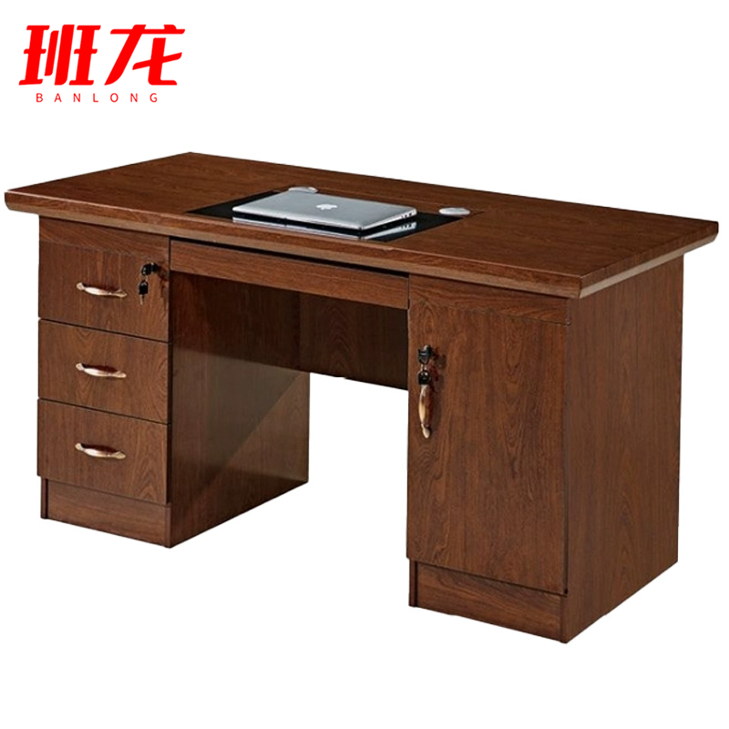班龙单人电脑桌1.2*0.6m张高清大图