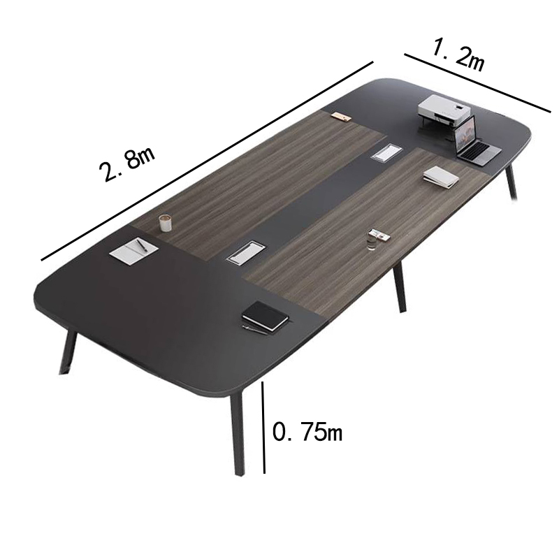 瑾如云海 会议桌 洽谈桌 2.8*1.2m 张高清大图