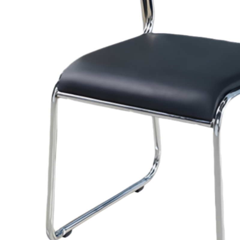 乐琪艺 学习培训椅 黑色 把高清大图