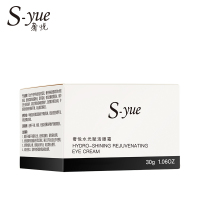 s.yue奢悦水光赋活眼霜官方正品保湿补水细纹紧致肌肤减少细纹30g