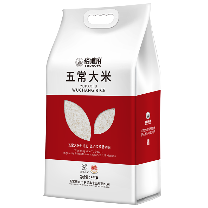 裕道府 五常大米 (双层袋真空装) 5kg高清大图