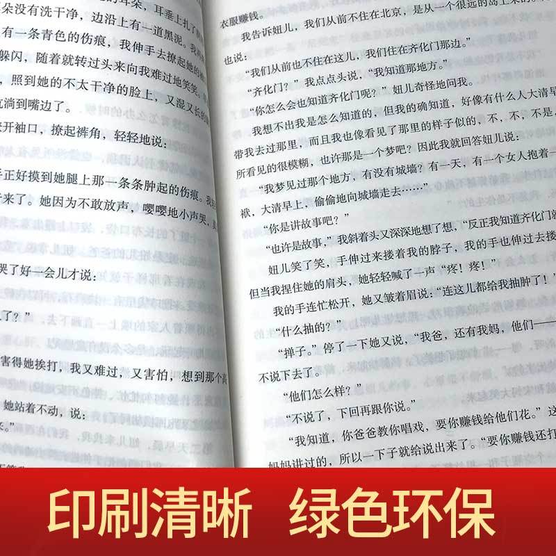 城南旧事 [正版]城南旧事林海音完整版原著三四五六年级课外书必读阅读书籍经典书目小学生初中生南城旧事儿童文学名家老师经典