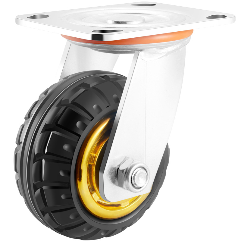 鑫睿辉 橡胶定向轮 4寸 个高清大图