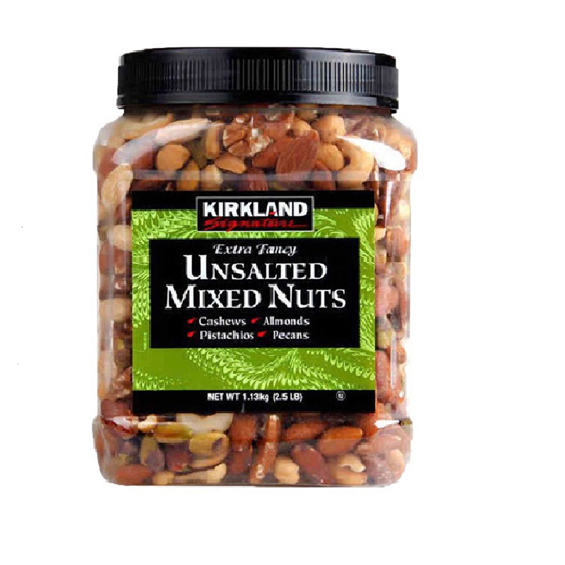 科克兰(KIRKLAND)无调味综合坚果 1.13kg/罐 柯克兰 柯可蓝 坚果零食送礼坚果礼盒 美国进口高清大图