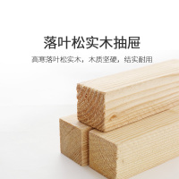 喜临门官方旗舰店正品 轻奢极简实木双屉大容量储物头柜 BS床头柜