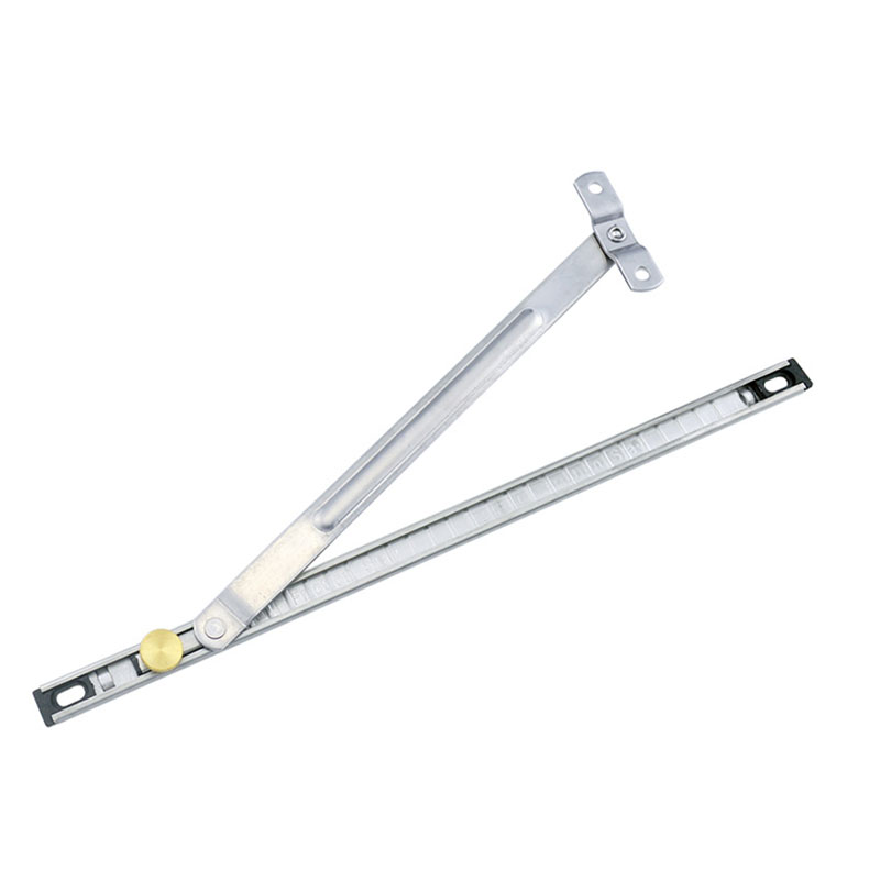 红鲸鱼 塑钢窗风撑 窗户限位器 1支 银色 18mm