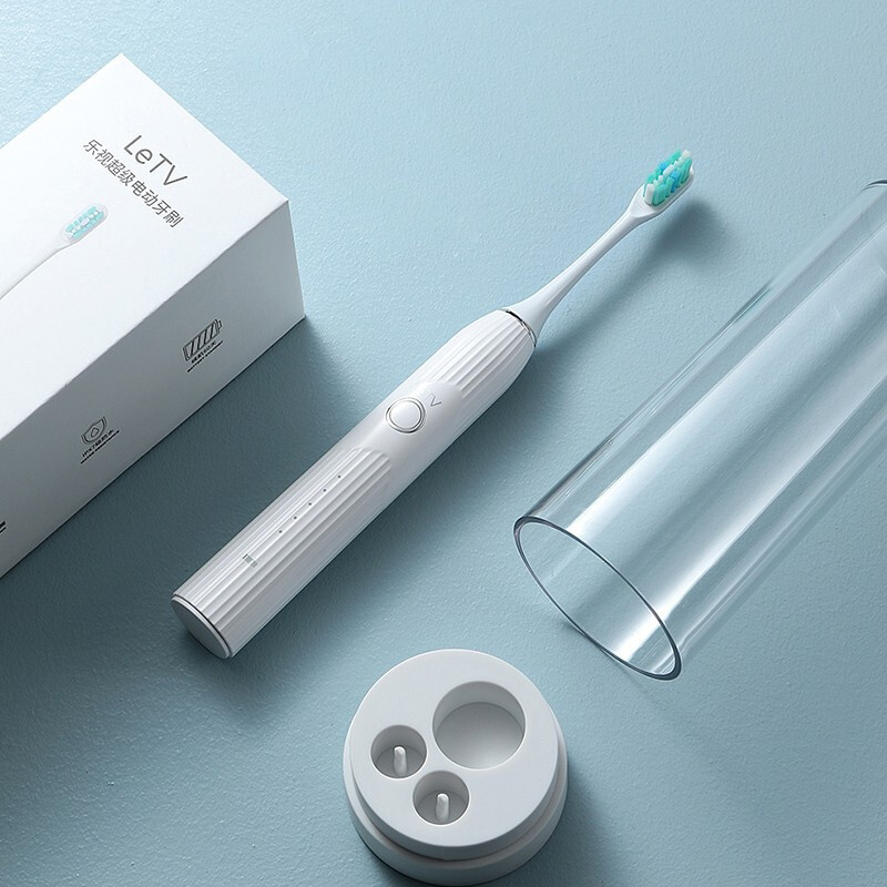 乐视letv电动牙刷lc2粉色6支替换头套装