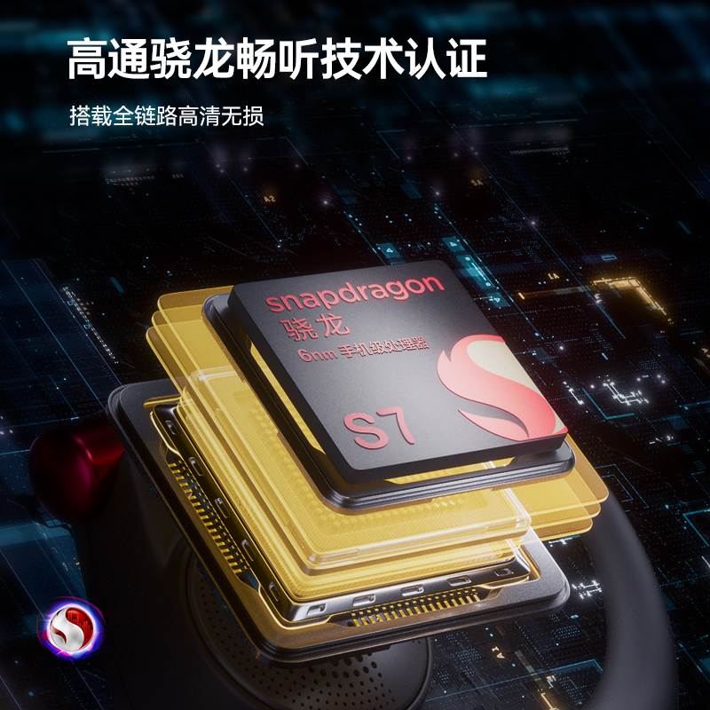 [AI降噪]Cleer ARC 3 降噪蓝牙耳机2025新款不入耳杜比音效魅影黑[3代降噪版]-[AI主动降噪]高清大图