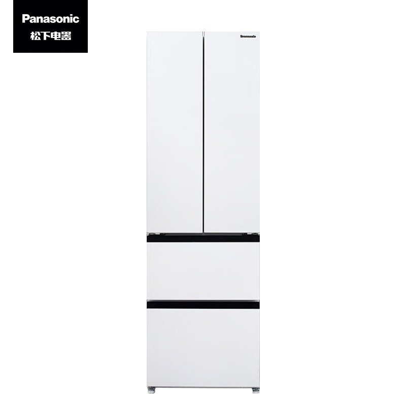 松下(Panasonic)JD40WSA 小海豚冰箱400升四开门家用电冰箱法式多门超薄嵌入式变频风冷无霜