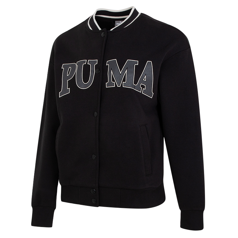彪马(PUMA)外套女子美式棒球服户外跑步健身运动休闲夹克682179-01