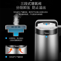 美的（Midea）豆浆机 DJ13B-HKCZ3 家用全自动多功能免过滤破壁 支持自动清洗 1.3升 果酱;干豆;玉米汁