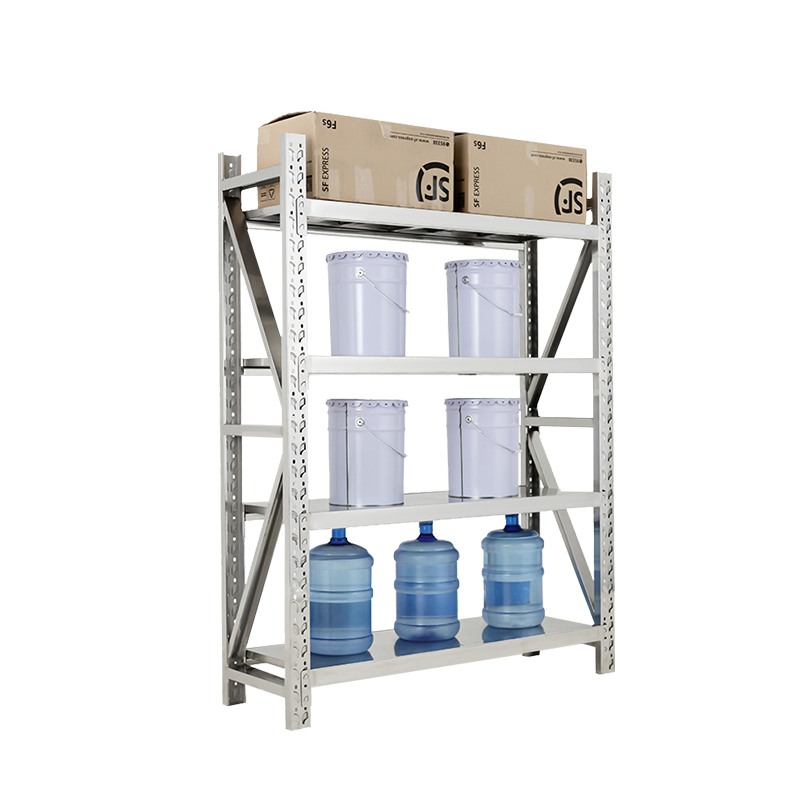 星岛不锈钢货架仓库商用家用厨房多层重型仓储货架不锈钢置物架2.0米货架高清大图