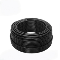 起帆 ZC-YJV-3+1芯 3*10+1*6平方 C级阻燃铜芯线缆(ZC-YJV-0.6-1KV 1米 黑色