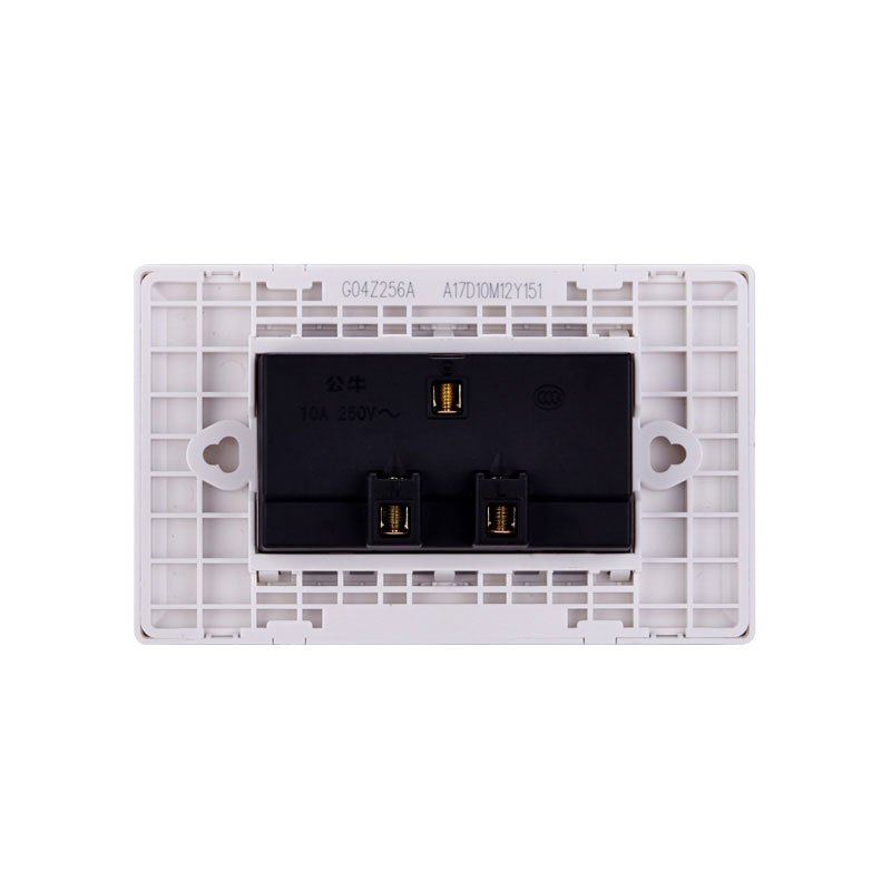 公牛 G04Z256A 118型二位十孔插座二三插座 白色 单位 :个