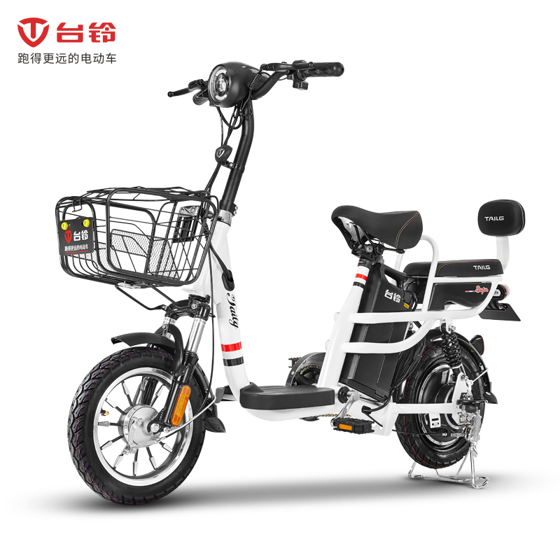 台铃2019新款小魅铃二代电动自行车脚踏车电动车代步电动车