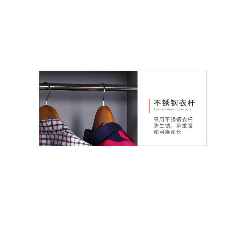 隆博盛景 更衣柜 三门员工更衣柜储物柜1.8*0.9*0.42