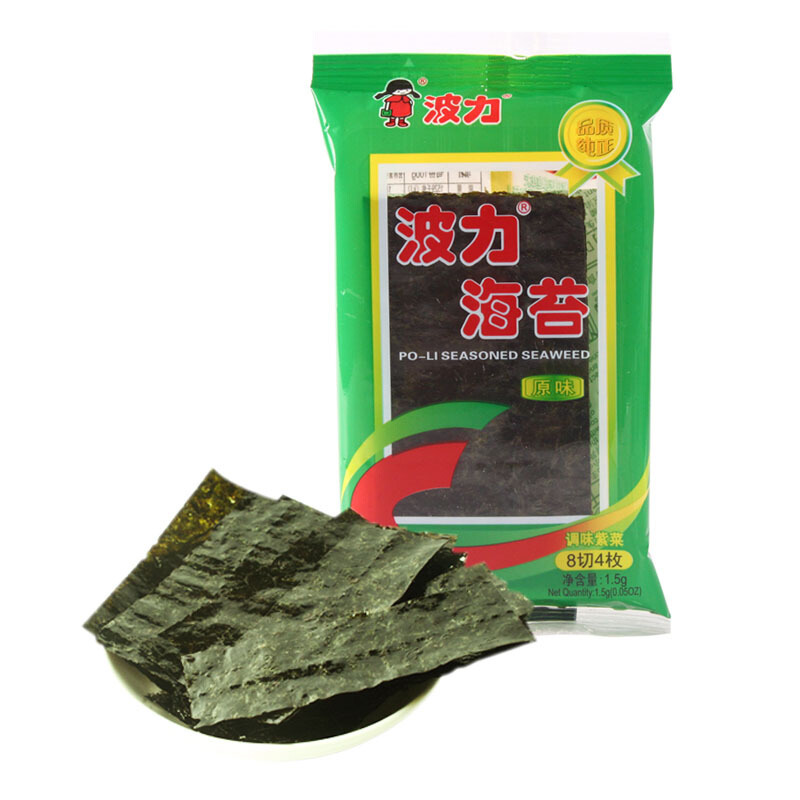 波力海苔原味1.5g