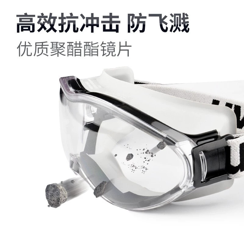 UVEX护目镜9002285防护眼镜防风防尘防飞溅骑行防冲击眼镜高清大图