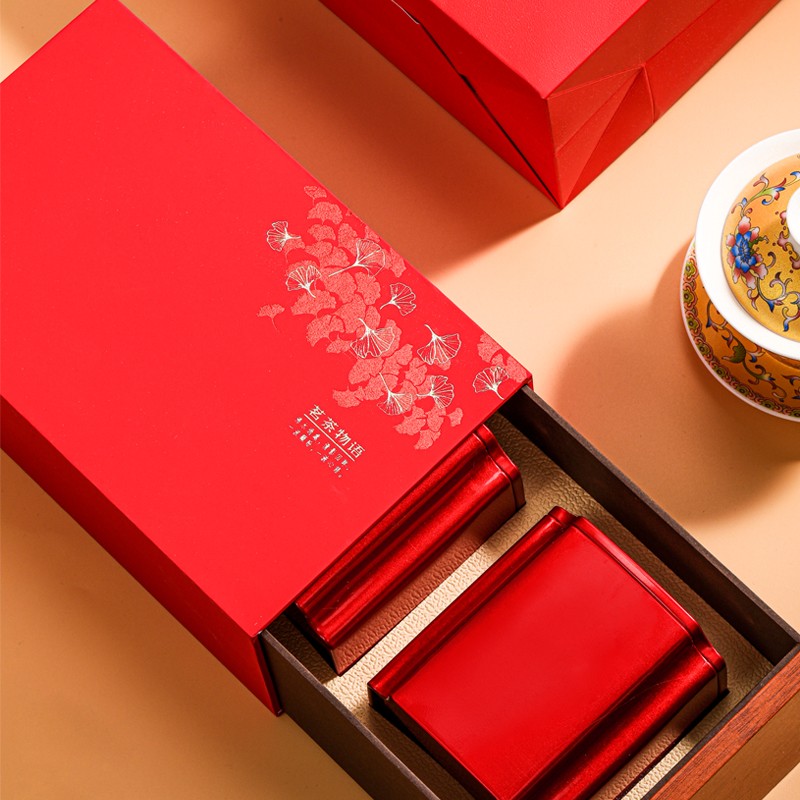 素言茶坊 茗茶物语 大红袍120g(60g*2罐)(单位:盒)高清大图