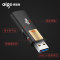 爱国者（Aigo）L8302高速写保护开关U盘128G防病毒商务优盘USB3.0 防删除带红色指示灯u盘 黑色