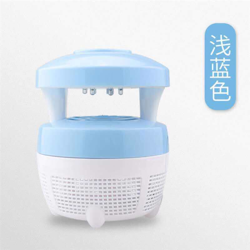灭蚊灯孕妇黑科技驱蚊器吸蚊神器静音婴儿家用卧室灭蚊|浅蓝色图片