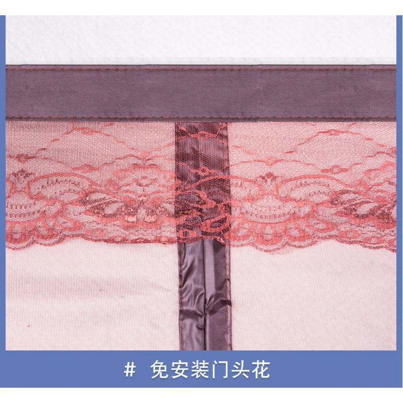 魔术贴防蚊门帘磁性纱门家用卧室纱窗防蝇通风夏季隔断免打孔
