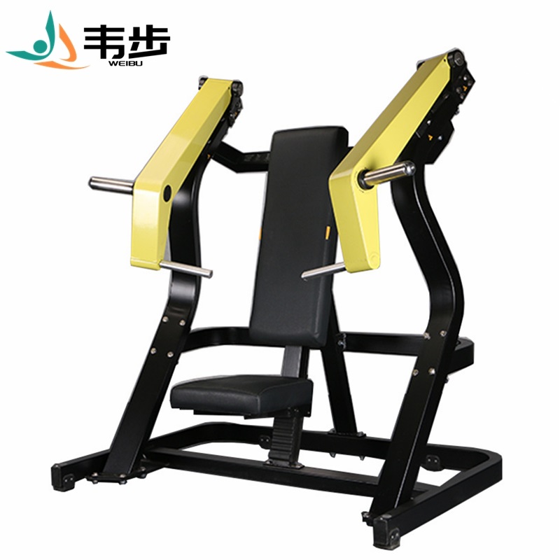 韦步EM815商用坐式上斜推胸训练架大黄蜂系列肌肉专项练习自由力量器械高清大图