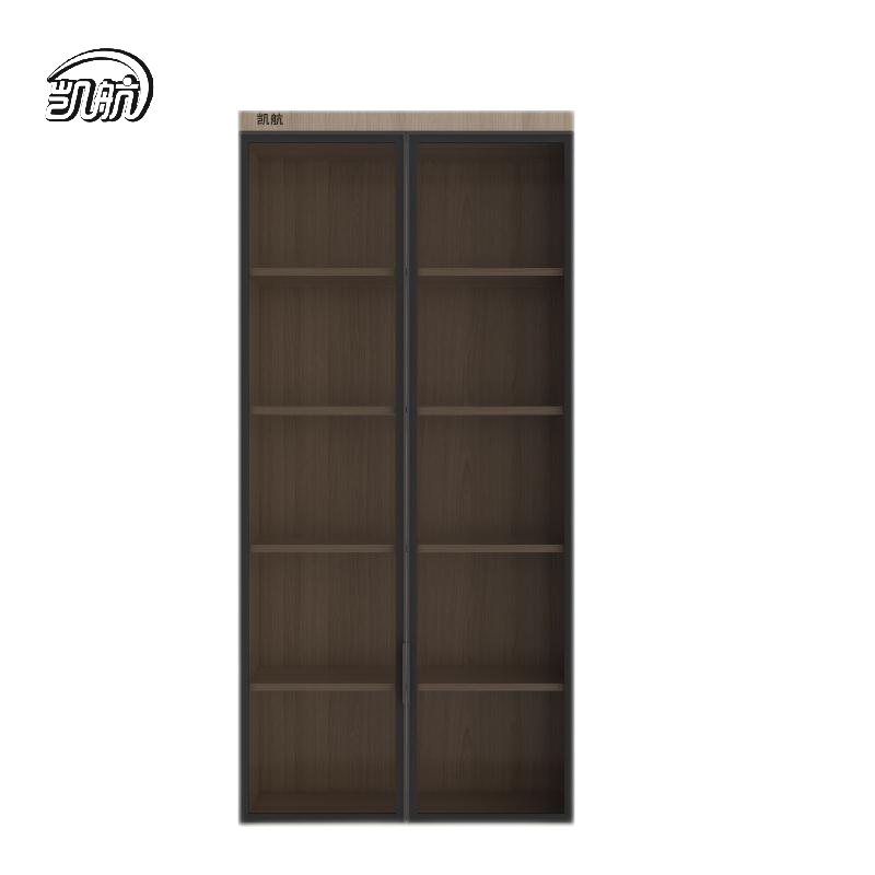 凯航玻璃门书柜800KH-BLMSG800个高清大图