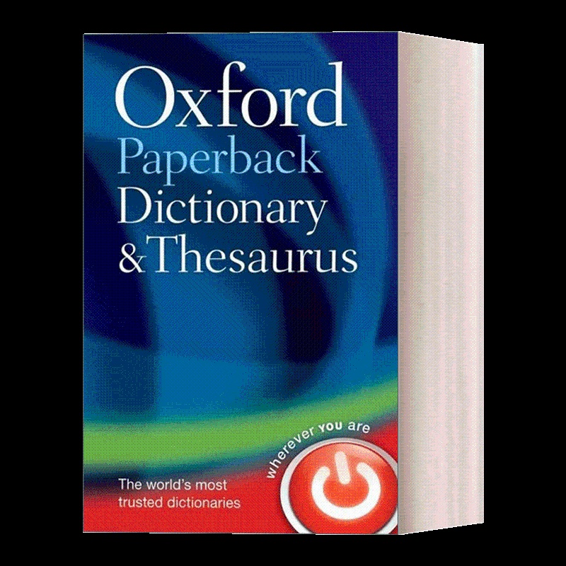 牛津平装词典和同义词库 [正版]英文原版 Oxford Paperback Dictionary & Thesaurus高清大图