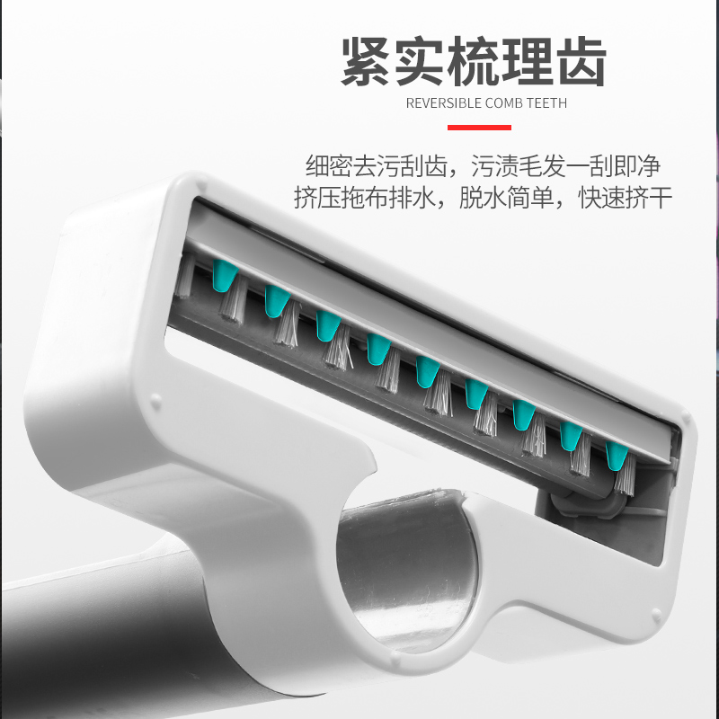 好媳妇 拖把家用免手洗懒人平板2023新款干湿两用一拖布净拖地神器[35CM 共2块布] HD-7006A-1高清大图