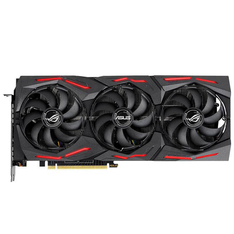 攀升 华硕(ASUS)ROG-STRIX-RTX2080S-A8G-GAMING 2080 SUPER 1650-1860MHz 15500MHz 猛禽游戏显卡8G