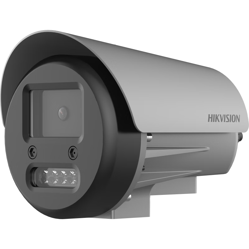 海康威视防爆监控摄像头智能声光警戒语音对讲内置拾音录音poe监控器双光补光全彩夜视报警DS-2XE3647FWD-XST高清大图