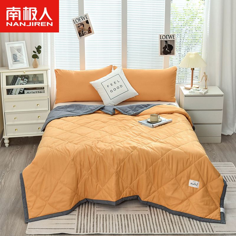 夏凉被空调被双人单人学生宿舍春秋被薄被子儿童夏被高清大图