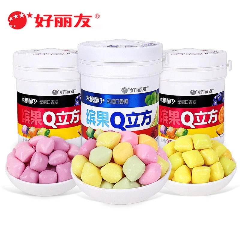 好丽友 3+缤果Q立方 90g*2瓶 混合口味