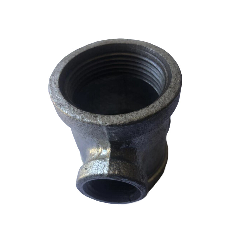 萃姿尔(TRESOR)镀锌三通正三通水暖可锻铸铁管件16mm（4个一包）