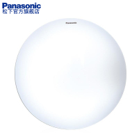 松下(Panasonic)led吸顶灯圆形灯卧室灯客厅灯现代简约百搭圆形阳台灯19w全白灯吸顶灯
