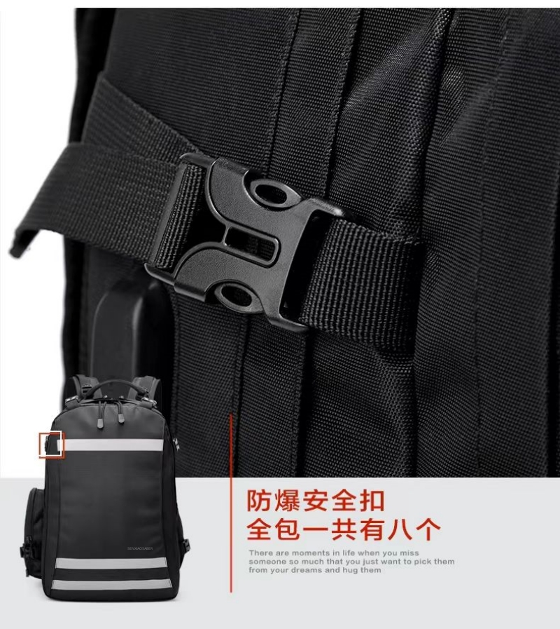 森枭SENXIAOSABER双肩包SX-9724高清大图
