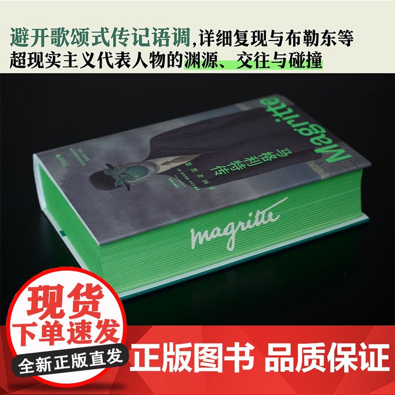 马格利特传 思想者画家 亚历克斯·丹切夫 著 艺术史高清大图