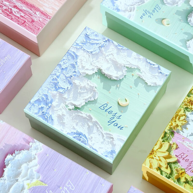 乐卡利收纳盒包装盒袋子蓝色高清大图