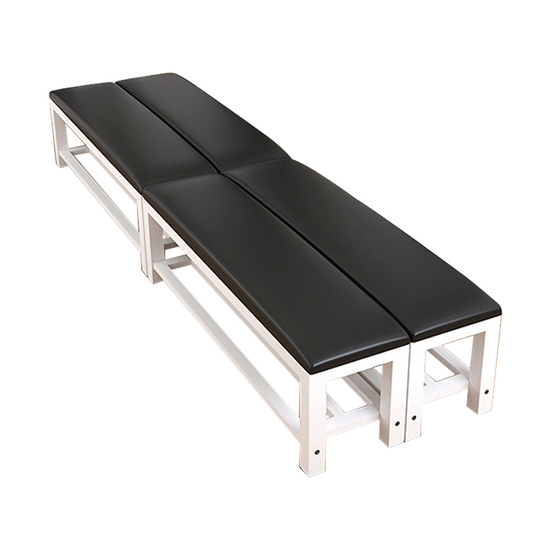 创世人 健身房长条凳子软包床尾凳更衣室沙发凳试换鞋凳现代简约浴室长凳高清大图