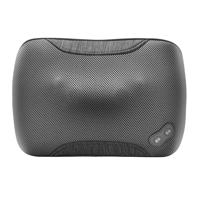 松下(Panasonic)DA60肩颈按摩器 腰部斜方肌按摩仪 灰色 全身仿真人按摩+温热敷