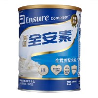 雅培(Abbott)全安素 900g蛋白质全营养配方粉 适合营养补充人群罐装男女通用 膳食纤维 果蔬纤维