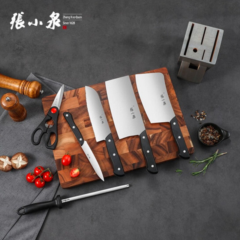 张小泉菜刀厨房刀具套装组合高清大图
