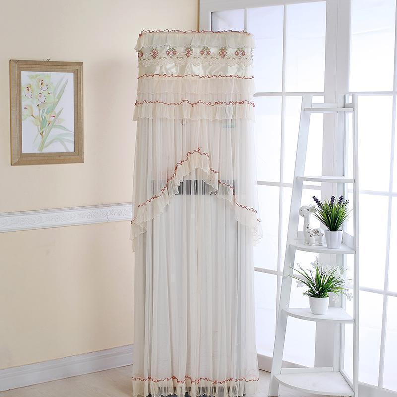 森美人客厅立式3匹柜机空调罩空调套防尘罩柜式方形海信尔通用 张灯结彩-米52*32*175